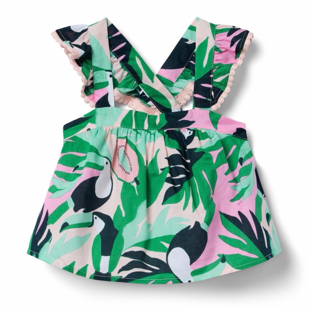 Janie and Jack - NWT Flutter Sleeve Top - Size 3T